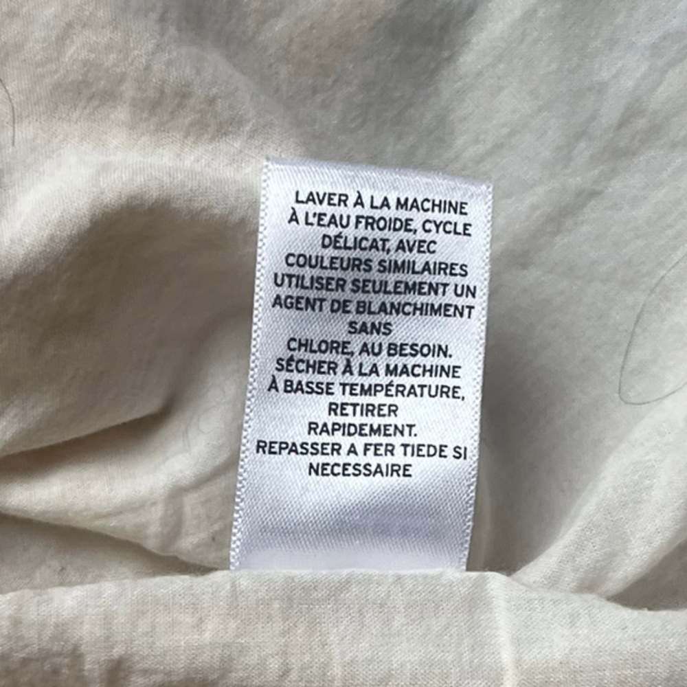 Caslon Womens Yellow White Patchwork Print Ruffle Minidress size X-Large - Picture 12 of 12
